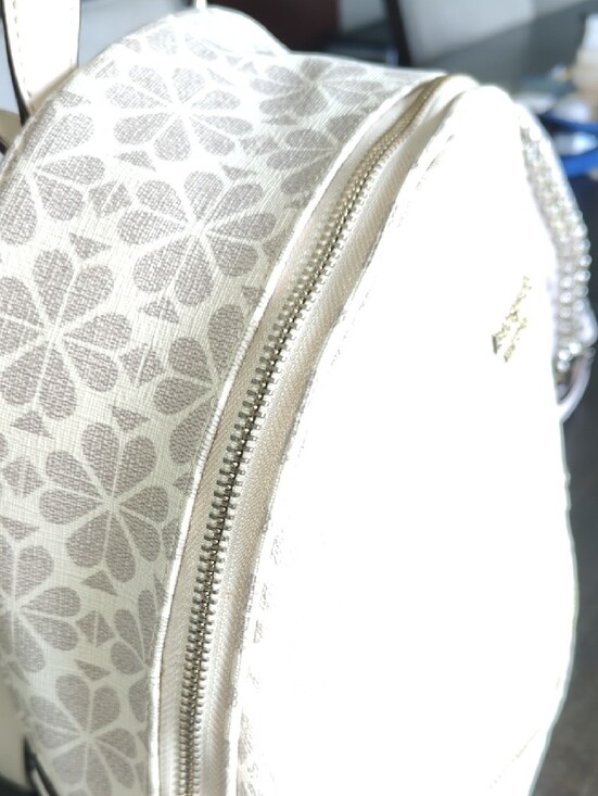 kate spade Cream Floral-Print Mini Backpack main image 9